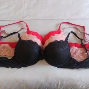 Ambrielle Push Up Bra Set